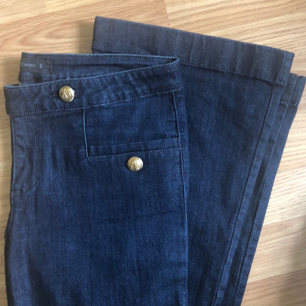 ✨ juicy couture wide leg sailor jeans